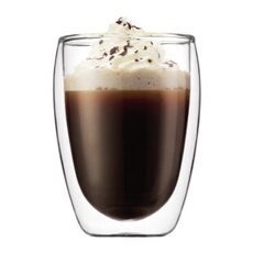 Bodum - Pavina - Set de 2 Verres Double Paroi - 0,35 L - Transparent