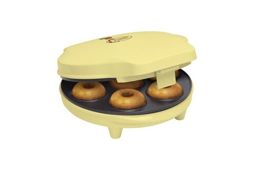 BESTRON Machine à Beignets / Donuts Sweet Dreams ADM218SD Jaune
