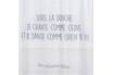 Les Vilaines Filles Rideau de douche Les Vilaines Filles en Polyester blanc - 180 x 200 cm photo 1