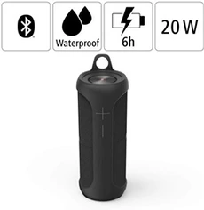 Enceinte connectée Hifi Hama enceinte Bluetooth portable étanche IPX7 20W noir