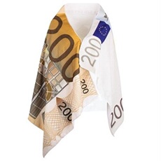 Serviette de bain et plage billet de banque 200 ? euros