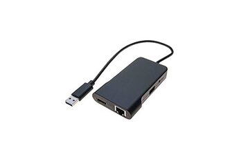 CPL GENERIQUE Adaptateur USB 3.0 HDMI + RJ45 Gigabit + HUB
