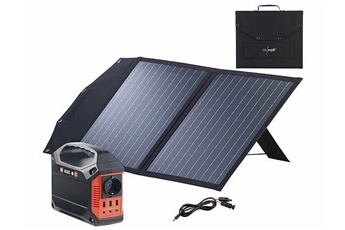 : Convertisseur solaire & batterie nomade 42 Ah - avec Panneau 50 W pliable