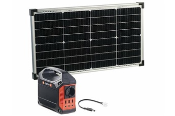 : Batterie nomade avec panneau solaire 60 W, 155 Wh