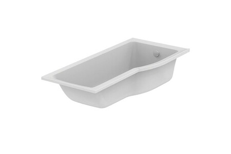 Baignoire Ideal Standard baignoire pour bain douche170x80 asymétrique Connect Air droite blanc