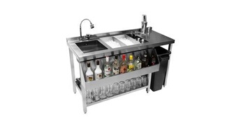 Station Bar Cocktail Professionnelle Réfrigérée à 2 Tiroirs Avec Vasque Et Bac A Glace Avec Fauxfond 1200x600 Mm Virtus Group Station Bar Cocktail Professionnelle Réfrigérée à 2 Tiroirs Avec Vasque Et Bac A Glace Avec Fauxfond 1200x600 Mm Virtus Group