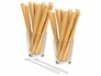 Paille bambou noire pour cocktail H145mm Paille bambou noire pour cocktail H145mm