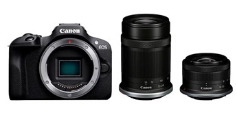 EOS R100 + RF-S 18-45mm IS STM + RF-S 55-210mm f/5-7.1 IS STM
