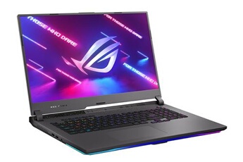 Asus Rog Strix G G713Rm-Kh003W 17" Ryzen 9 3.3 Ghz Ssd 1000 Go 16 Go Nvidia Geforce Rtx 3060 Azerty Français