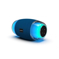 Enceinte sans fil GENERIQUE BLAUPUNKT - MP3915-591- Bluetooth Speaker - Enceinte LED - 14W - Transparent-Bleu