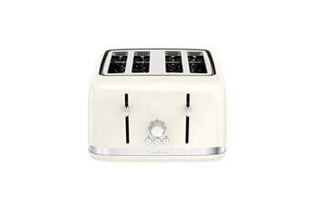 SOLEIL IVOIRE Toaster Vintage 4 Tranches, Thermostat Réglable 1700 W LT305A10 SOLEIL IVOIRE Toaster Vintage 4 Tranches, Thermostat Réglable 1700 W LT305A10