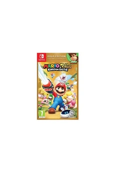 Nintendo Switch Ubisoft Mario + The Lapins Crétins Kingdom Battle Edition Gold Nintendo Switch