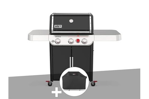Barbecue Weber Barbecue à gaz Genesis E-325S avec housse de protection