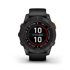 Montre Garmin Fénix 8 AMOLED Sapphire Titane Titanium bracelet orange Montre Garmin Fénix 8 AMOLED Sapphire Titane Titanium bracelet orange