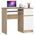 Ensemble d'angle AKORD bureau B17 avec commode Wengé 120 cm 1 porte 1 Ensemble d'angle AKORD bureau B17 avec commode Wengé 120 cm 1 porte 1
