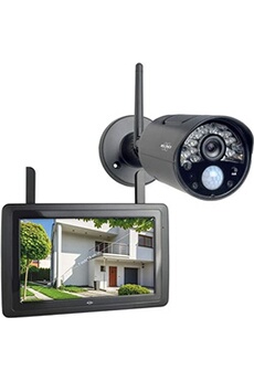 Caméra de surveillance Elro HD Caméra de Surveillance Kit CZ30RIPS sans Fil - avec écran 7'' et application
