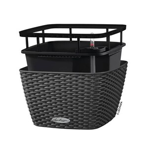 Jardinière - Balconera cottage 50 - Kit complet - Noir graphite - 8 L Jardinière - Balconera cottage 50 - Kit complet - Noir graphite - 8 L