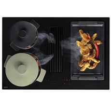 Plaque de cuisson avec hotte intégrée Novy 1861 Noir