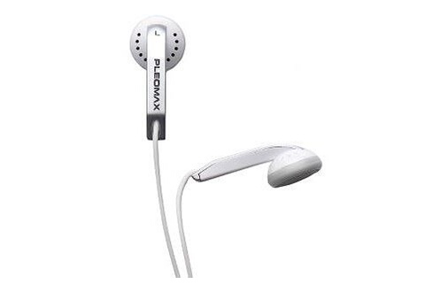 Ecouteurs Samsung Pleomax PEP-700 - Écouteurs - embout auriculaire - filaire  - jack 3,5mm - blanc
