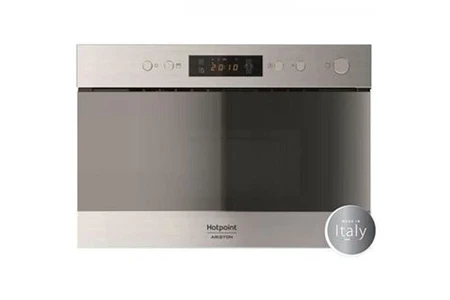 Micro-ondes combiné Hotpoint Micro ondes encastrable MN212IXHA Ino 22L 750 W Gris