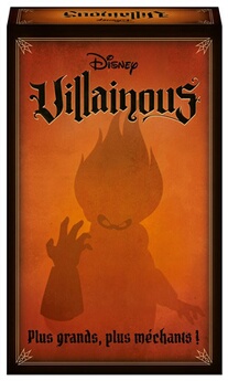 Jeu de rôles Disney Villainous Extension 5 Plus grands, Plus méchants