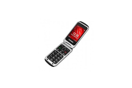 Smartphone Non renseigné DORO 1380 - Téléphone de service - double SIM - microSD slot - 240 x 320 pixels - rear camera 0,3 MP - noir