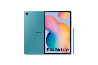 Tablette tactile Samsung galaxy tab s6 lite 2022 10,4" 4go/64go 4g bleu (angora blue) p619