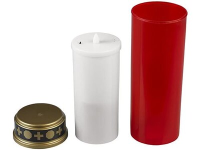 Lanterne funéraire LED de qualité supérieure - Avec piles pour une longue durée de combustion jusqu'à 6 mois - Effet vacillant comme une vraie bougie - Bougie commémorative Lanterne funéraire LED de qualité supérieure - Avec piles pour une longue durée de combustion jusqu'à 6 mois - Effet vacillant comme une vraie bougie - Bougie commémorative