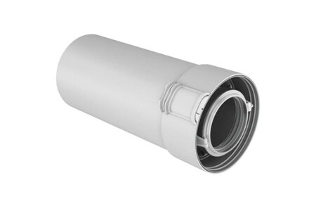 Accessoire fumisterie Ubbink Conduit Rolux Condensation 80/125 PPTL/PVC - L : 250 mm