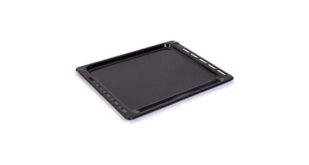 Vhbw Plaque De Four Noire Émaillée Anti-Adhésive 46 X 36,6 X 3,2 Cm - Compatible Siemens HR7 Serie
