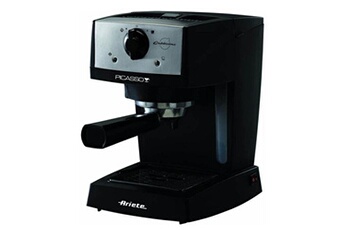Combiné expresso cafetière Ariete Picasso 1366 Cialdissima - Machine à café avec buse vapeur "Cappuccino" - 15 bar