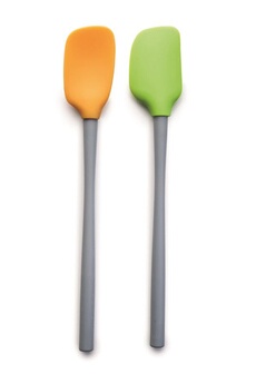 ustensile de cuisine ibili 748800 set 2 mini spatules 23 cm silicone/ plastique