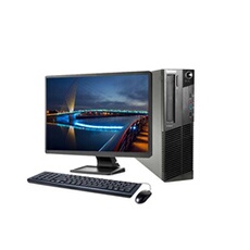 PC de Bureau M91P SFF - Core i5 - RAM 4Go - HDD 500Go - Windows 10 - Ecran 20 Reconditionné