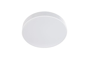 plafonnier xanlite plafonnier led intégrée rond blanc ip44, 2200 lumens, cct, blanc chaud, blanc neutre