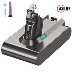 Axilief - Batterie de Remplacement pour Aspirateur Dyson V6 - 21.6V - 5.0Ah