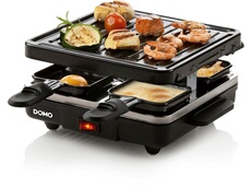 Appareil à raclette 4 personnes 600w + gril DO9147G
