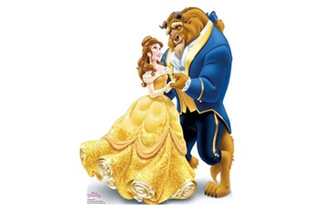 STAR CUTOUTS Figurine en carton Disney Princess Belle - La belle et la bête 78 cm