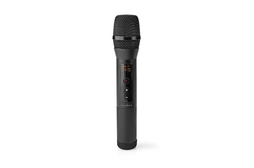 Microphone Nedis Kit microphone sans fil MPWL200BK Noir