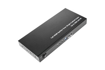 Adaptateur et convertisseur BeMatik Multiplicateur et Répartiteur HDMI de 8 ports Extension sur un câble Ethernet Cat.5e 50 m avec IR