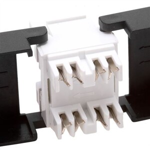 Keystone RJ45 femelle / femelle - Cat. 6 - traversant Keystone RJ45 femelle / femelle - Cat. 6 - traversant