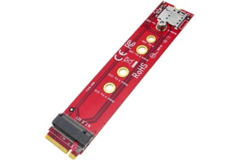 Montage et connectique PC BeMatik Module de conversion de socket M.2 NGFF B-Key sur carte nano-SIM WWAN SSD SATA PCIe-NVMe