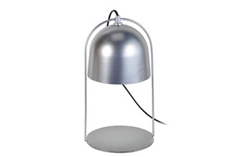 autres luminaires tosel 64455 lampe a poser lanterne métal aluminium l 20 p 20 h 35 cm ampoule e27
