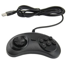 Manette Straße Game Manette 6 boutons - USB type Sega Megadrive Genesis pour PC - ®
