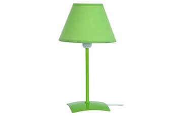 lampe de chevet tosel 62495 lampe de chevet droit métal vert l 16 p 16 h 29 cm ampoule e14