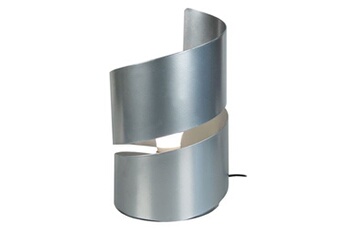 lampe de chevet tosel 63082 lampe de chevet géométrique métal aluminium l 18 p 18 h 22 cm ampoule e27