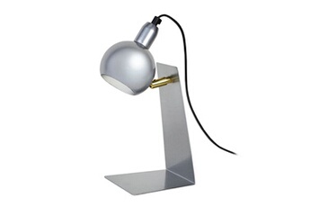 lampe de bureau tosel 90429 lampe de bureau articulé métal aluminium l 13 p 15 h 31 cm ampoule e14
