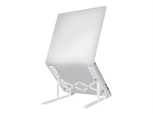 T'nB iClick - Support pour ordinateur portable - 17" - argent