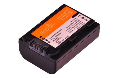 Batterie pour caméscope Jupio - Batterie - Li-Ion - 750 mAh - pour Sony Cyber-shot DSC-HX200; Handycam DCR-SR72, SR75, SR77, SR80, SR82, SX30, SX31, SX50