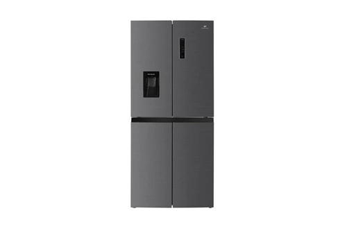 Refrigerateur americain Continental Edison Réfrigérateur - CERA4D464IX - 4  portes avec distributeur d'eau - 464L - Total No Frost - L79 cm x H 180  cm