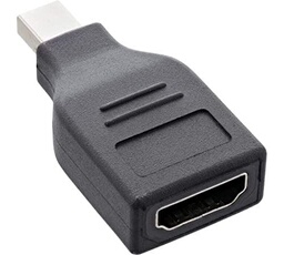 Convertisseur DisplayPort Mini DisplayPort mâle vers HDMI Femelle FullHD/60 Hz Noir
